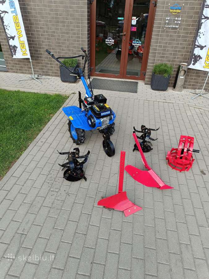 Geriausia kaina 100%! Motoblokas su priedais - nuotraukos Nr. 5