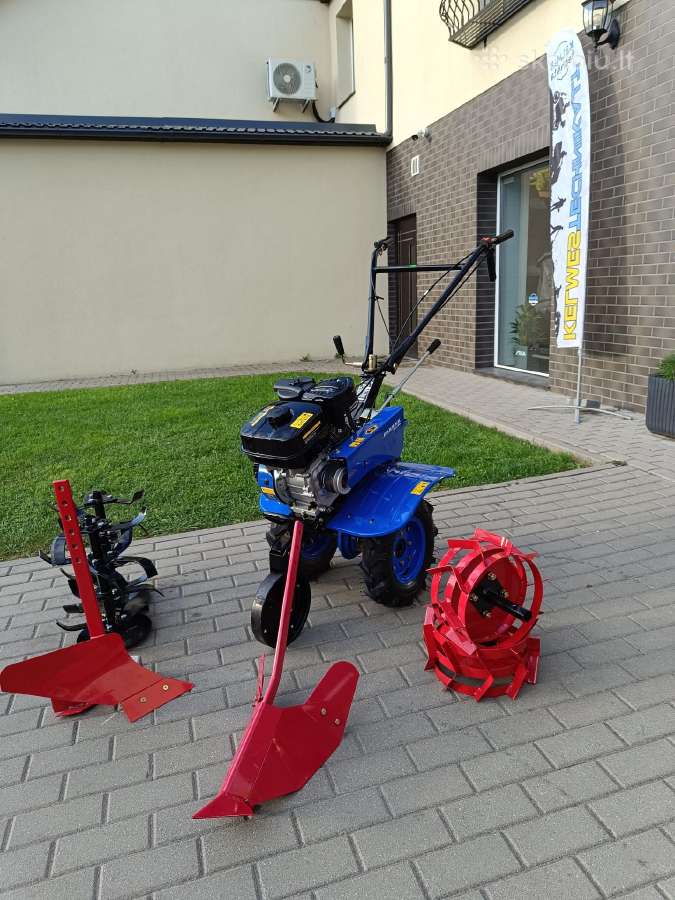 Top Nr. 1! Kultivatorius, Motoblokas su priedais - nuotraukos Nr. 3