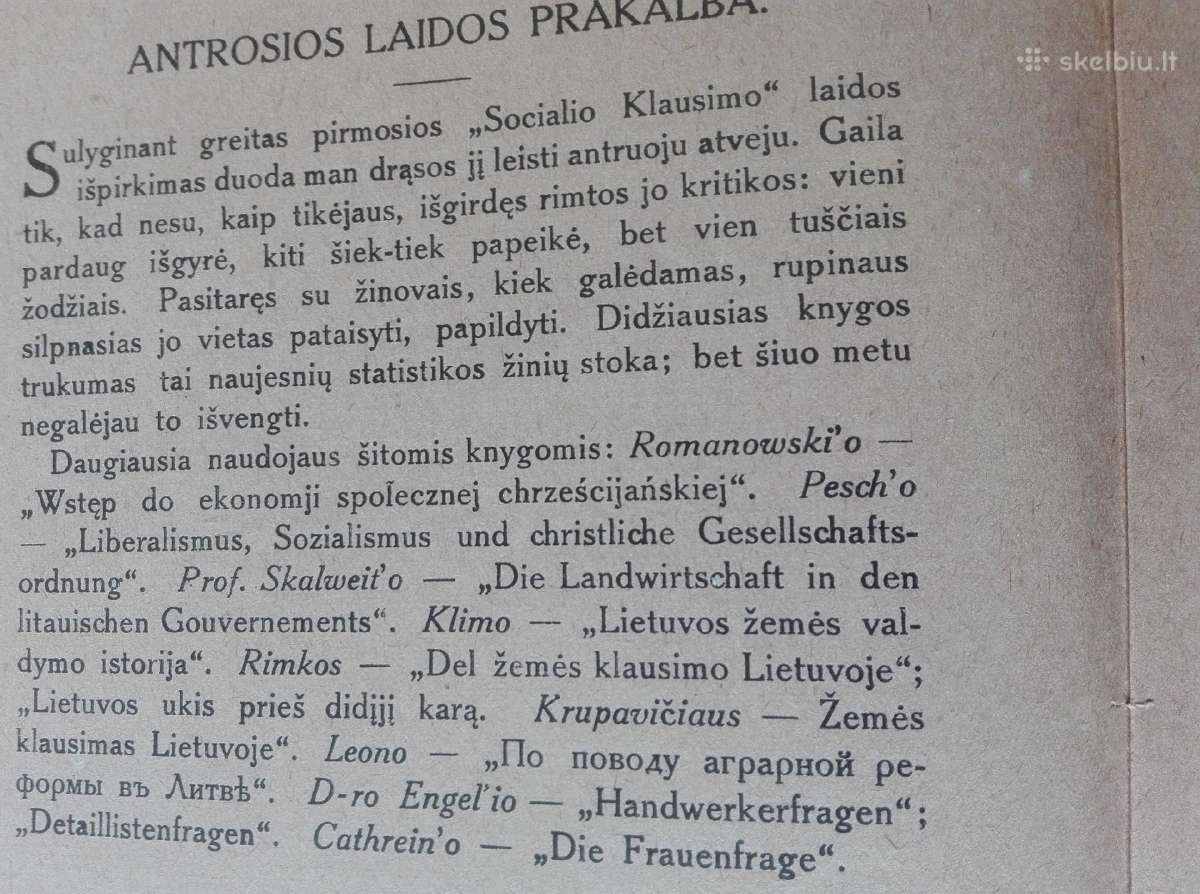 1768. Socialis Klausimas K. Paltarokas - nuotraukos Nr. 2