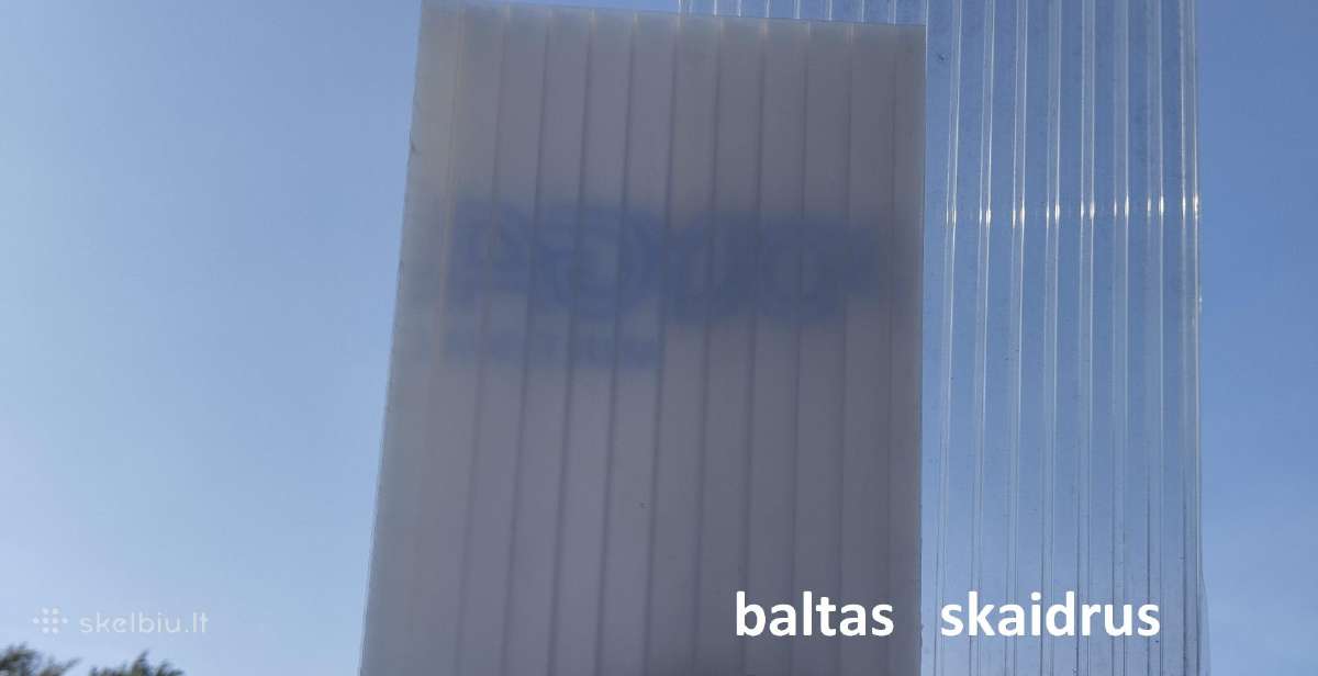 Kanalinis polikarbonatas 4, 6, 10, 16mm - nuotraukos Nr. 4