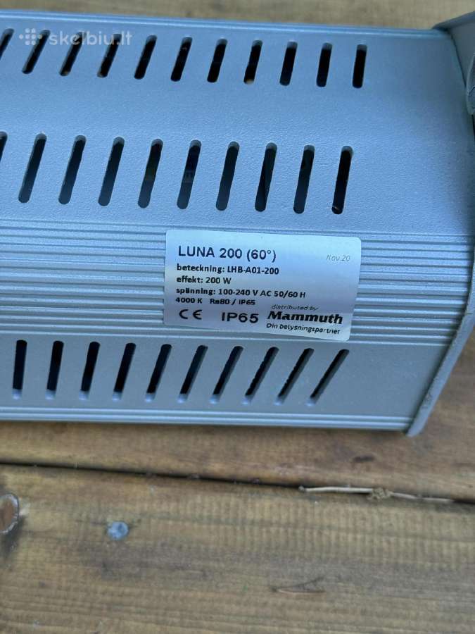 LED Linijinis pramoninis šviestuvas - nuotraukos Nr. 2