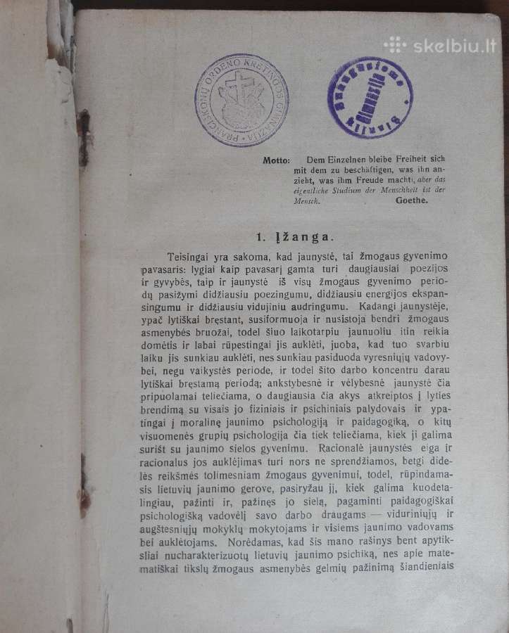 1769. Pirmosios Jaunystės Psichologija J. Gobis - nuotraukos Nr. 4