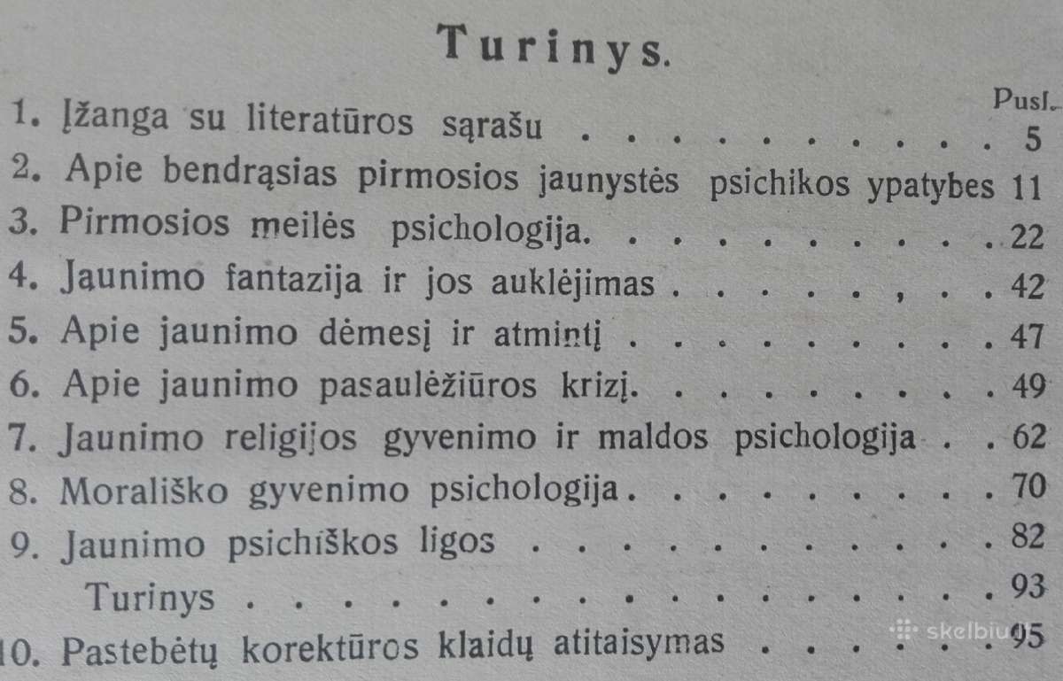 1769. Pirmosios Jaunystės Psichologija J. Gobis - nuotraukos Nr. 5