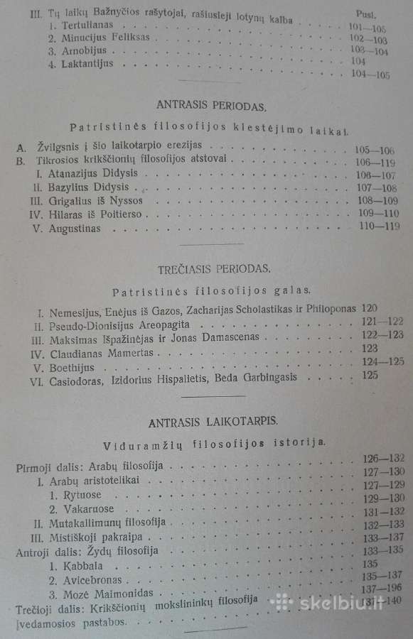 1770. Filosofijos Istorijos Bruožai A. Stocklis 19 - nuotraukos Nr. 6