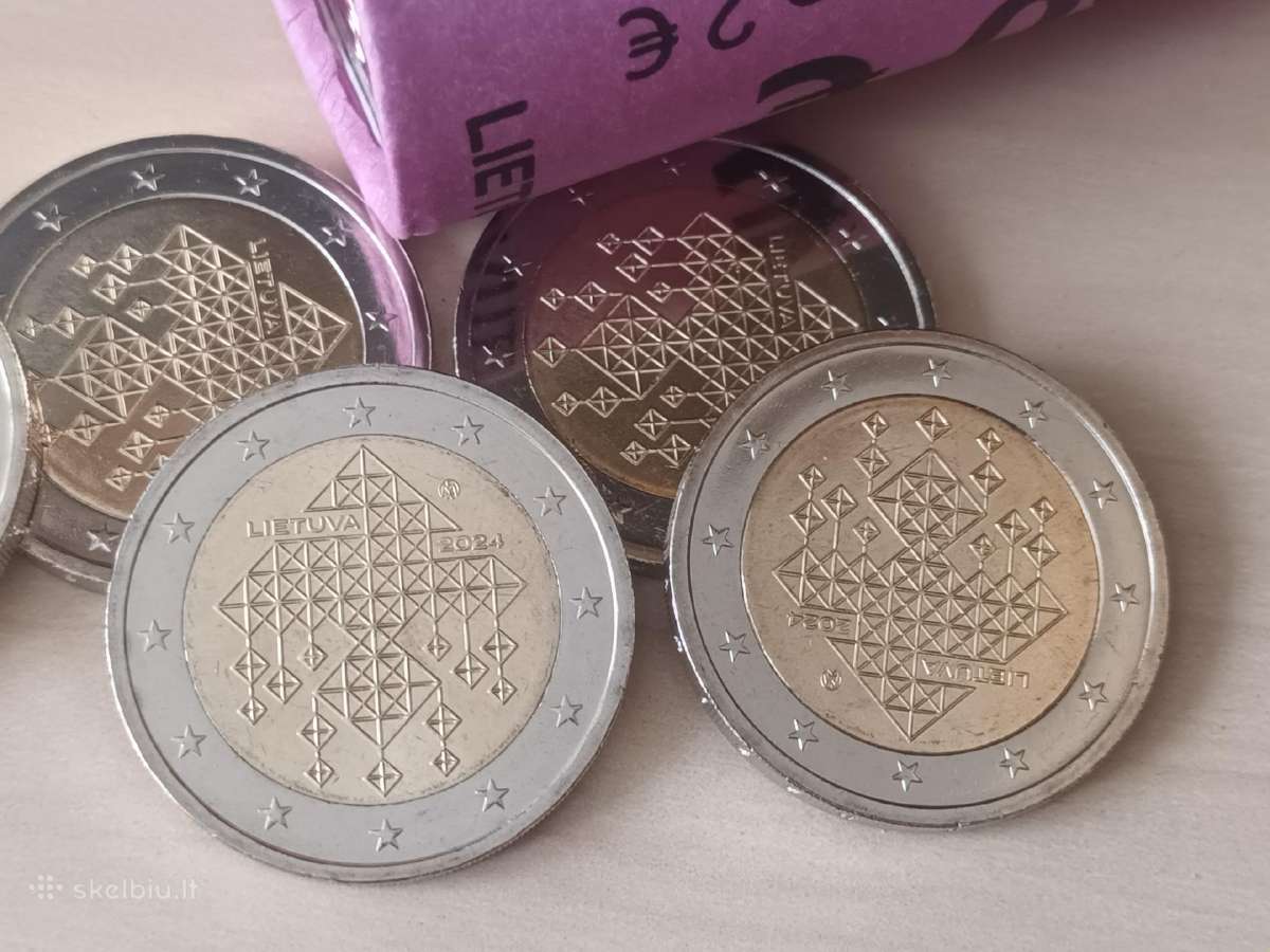 2 euro Lb 2024 šiaudinių sodų tradicijai Lietuvoje - nuotraukos Nr. 3