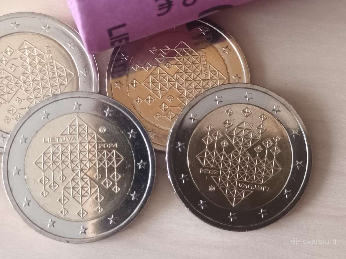 2 euro Lb 2024 šiaudinių sodų tradicijai Lietuvoje - nuotraukos Nr. 2