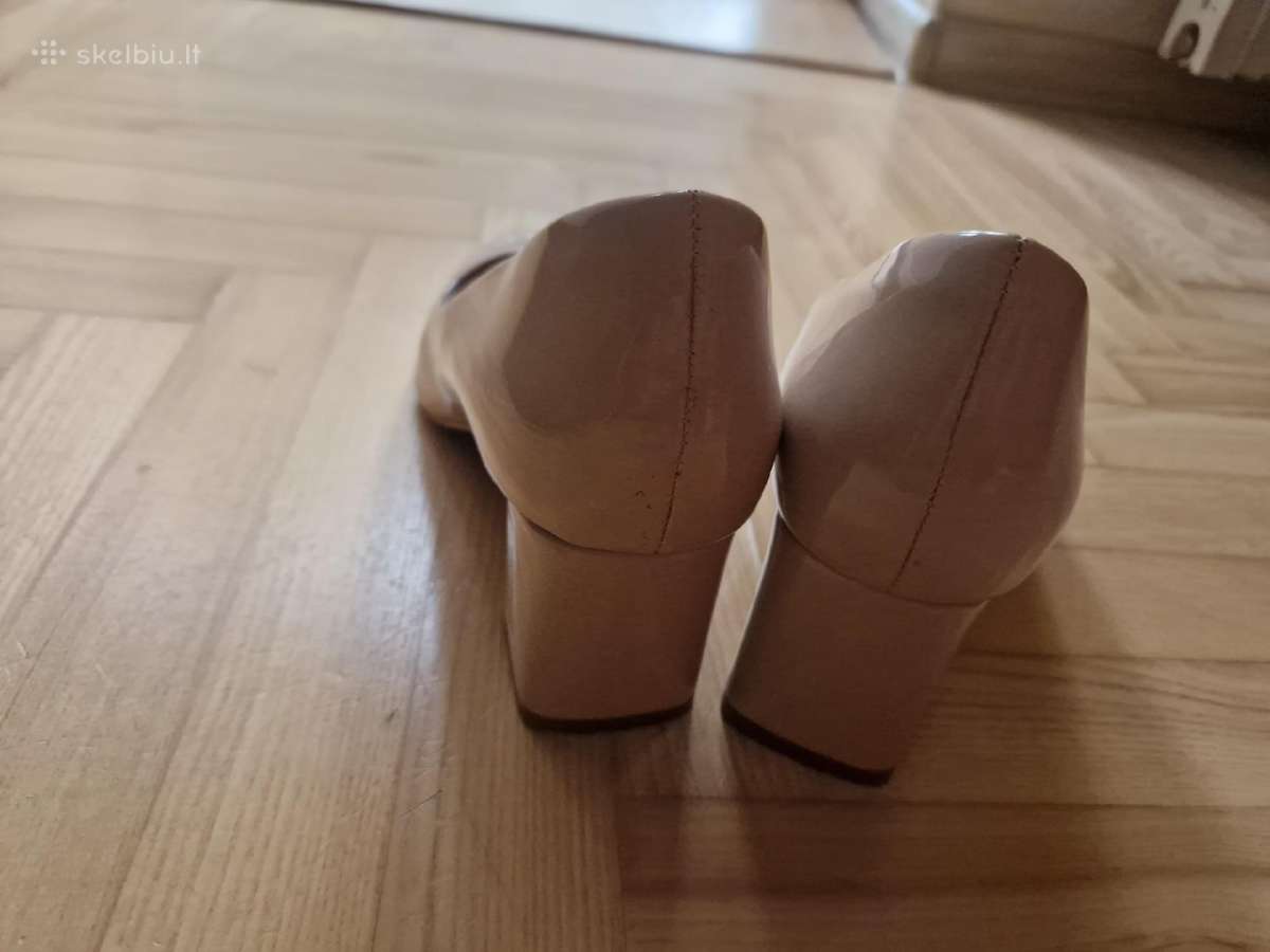 Parduodu kūno spalvos batelius, 38 dydis - nuotraukos Nr. 2