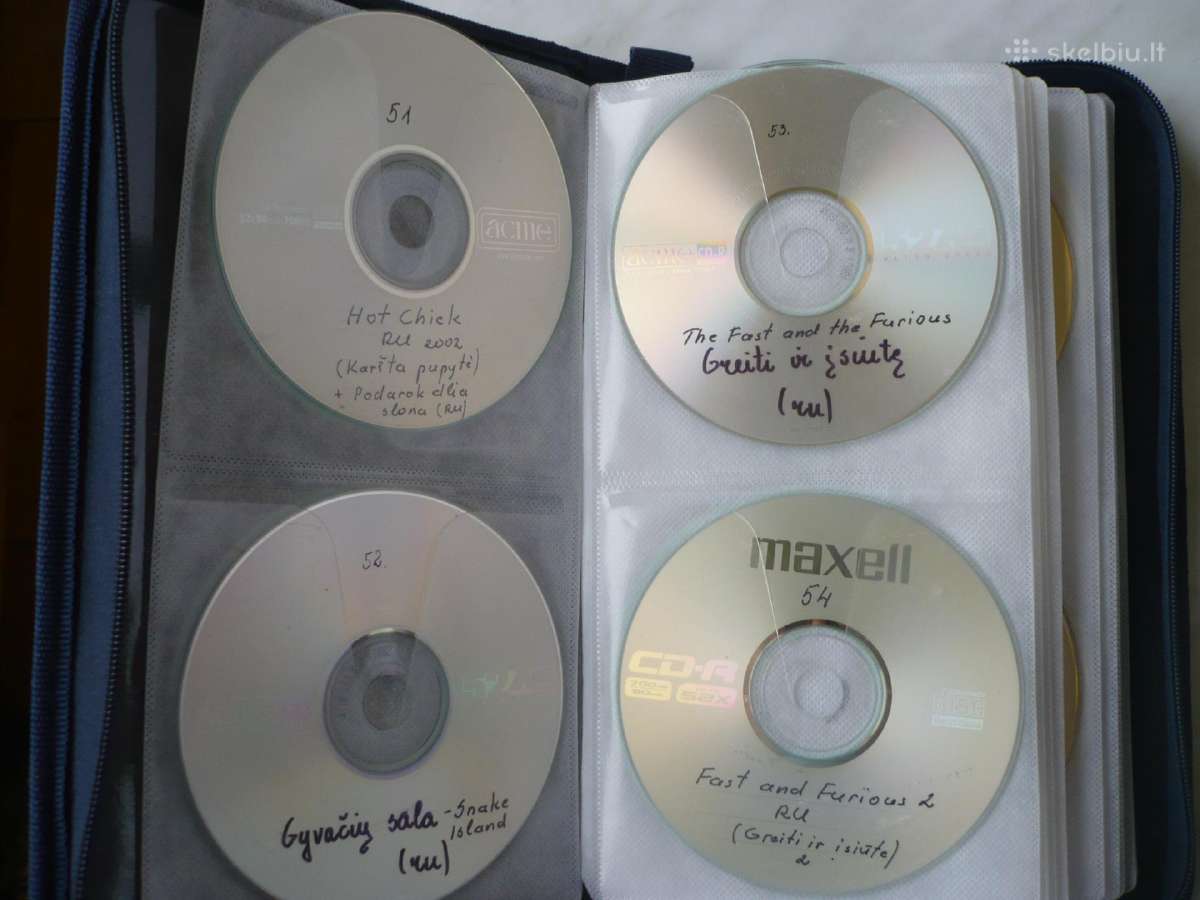 56 dvd filmai dėkle - nuotraukos Nr. 3