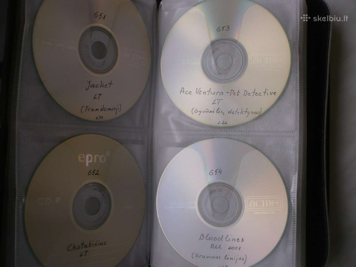60 dvd filmu dėkle - nuotraukos Nr. 4