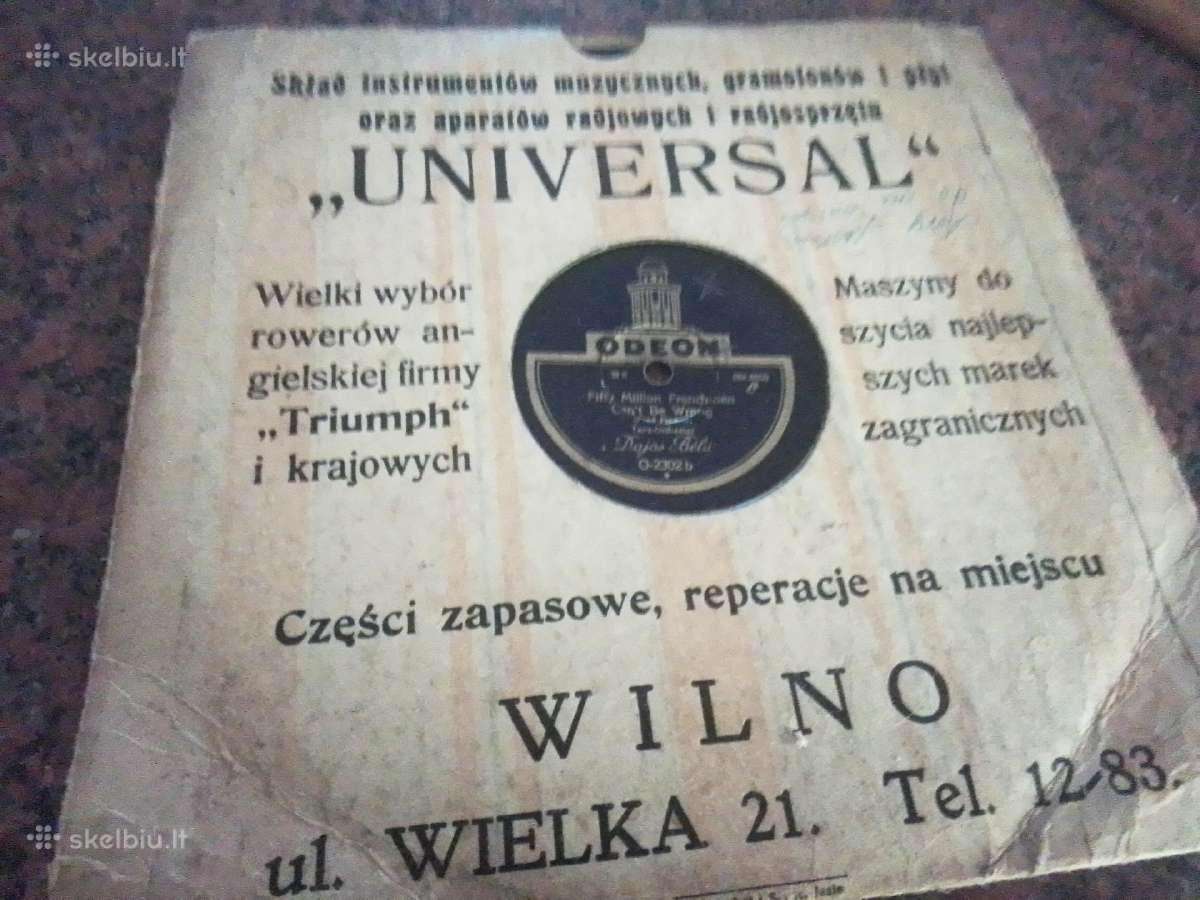Istorinė Wilno plokštelė