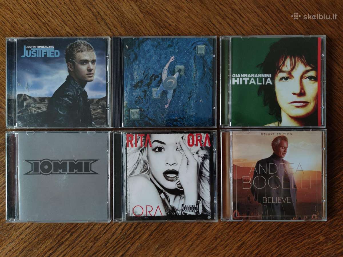 Įvairūs CD diskai - nuotraukos Nr. 2