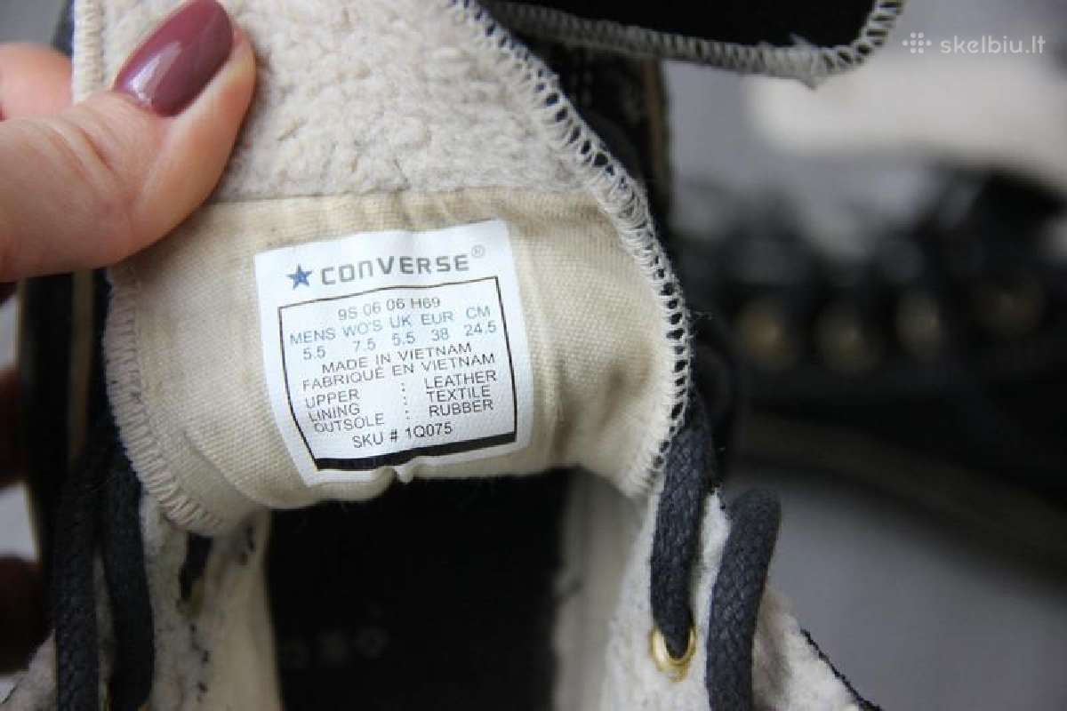 Converse 38d odiniai - nuotraukos Nr. 9