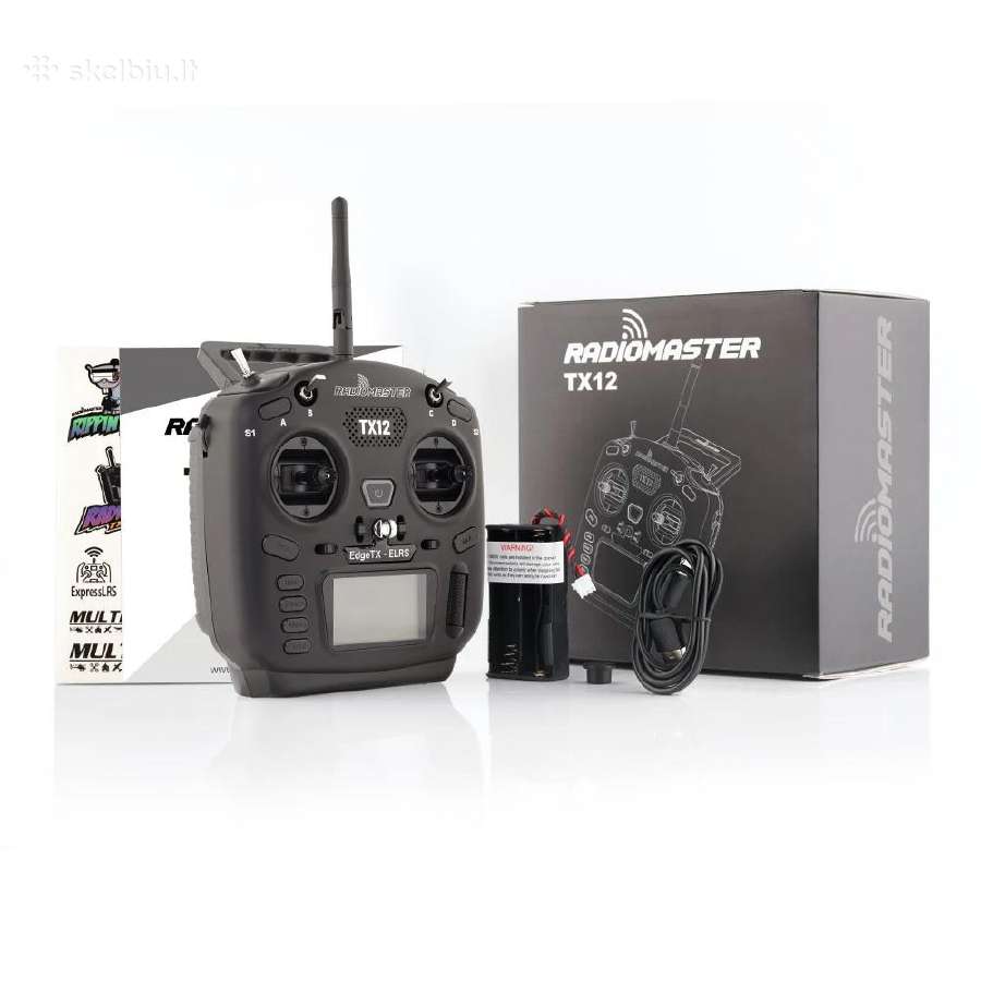 Nauji Radiomaster Tx12 Mk II valdymo pultai - nuotraukos Nr. 2