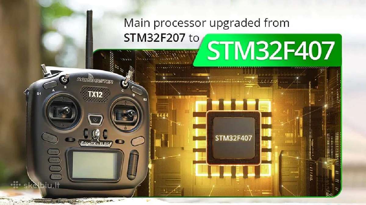 Nauji Radiomaster Tx12 Mk II valdymo pultai - nuotraukos Nr. 5