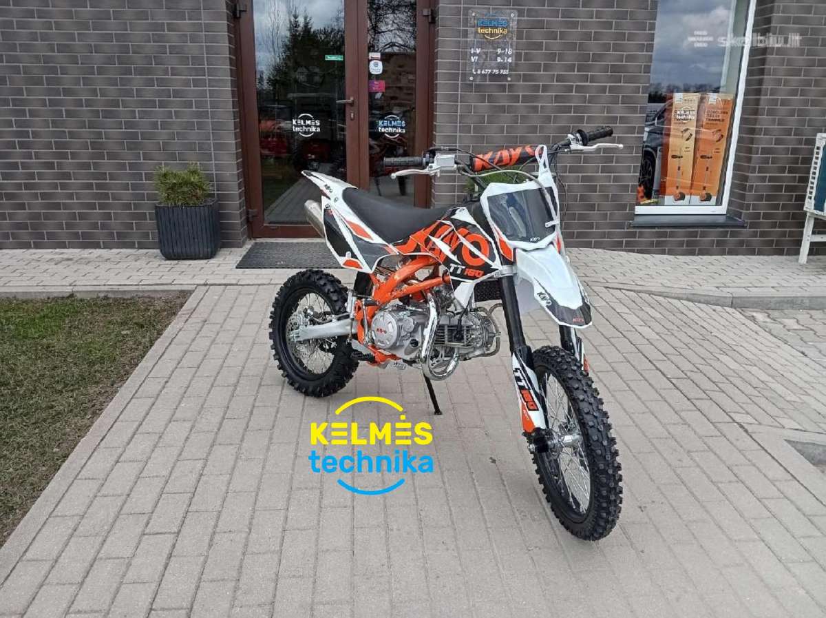 Vaikiškas krosinis motociklas Kayo Tt160