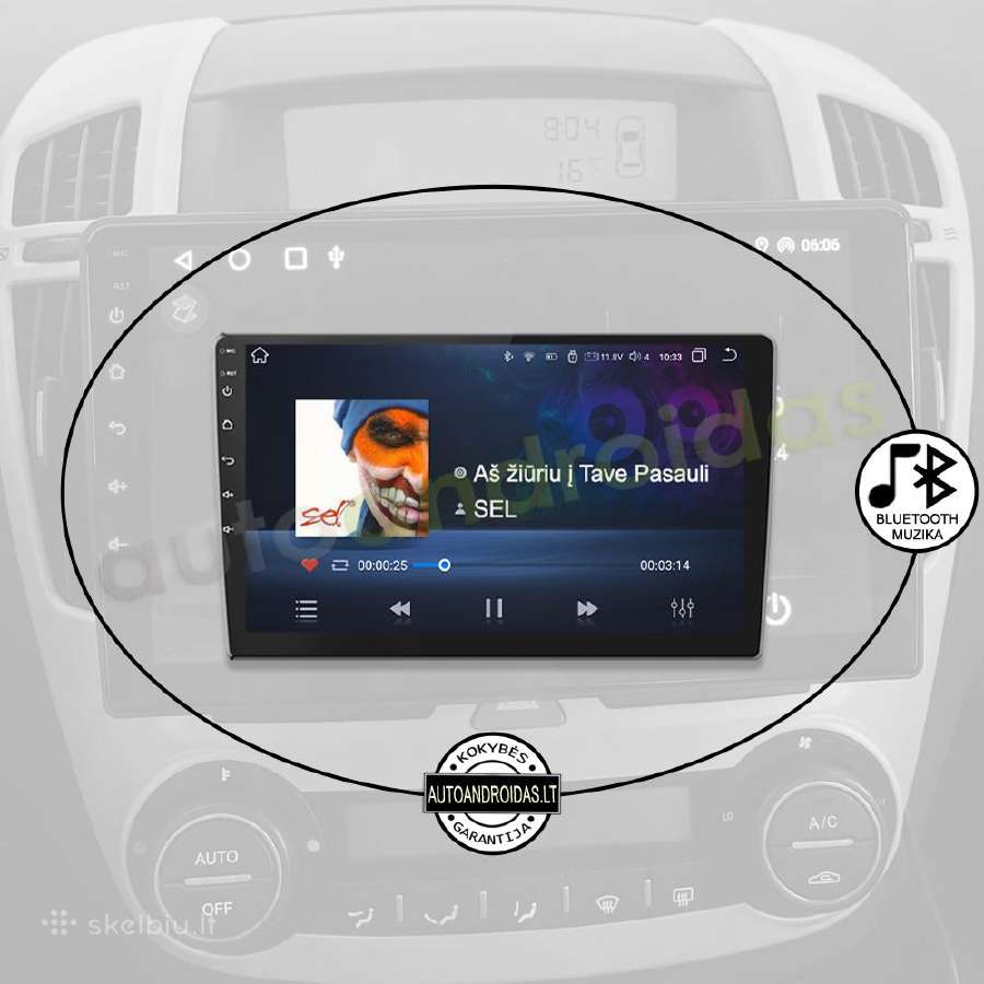 Kia Ceed 2007-09 Android multimedia WiFi/GPS/usb - nuotraukos Nr. 6