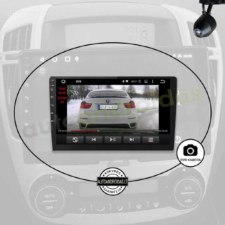 Kia Ceed 2007-09 Android multimedia WiFi/GPS/usb - nuotraukos Nr. 8