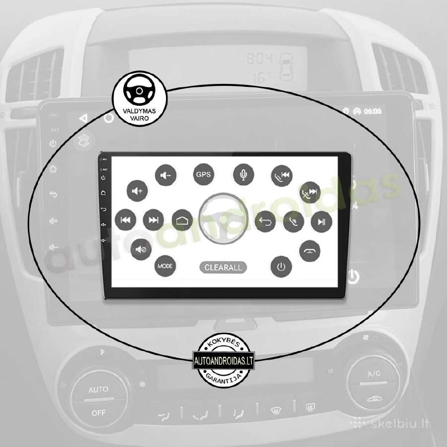 Kia Ceed 2007-09 Android multimedia WiFi/GPS/usb - nuotraukos Nr. 12