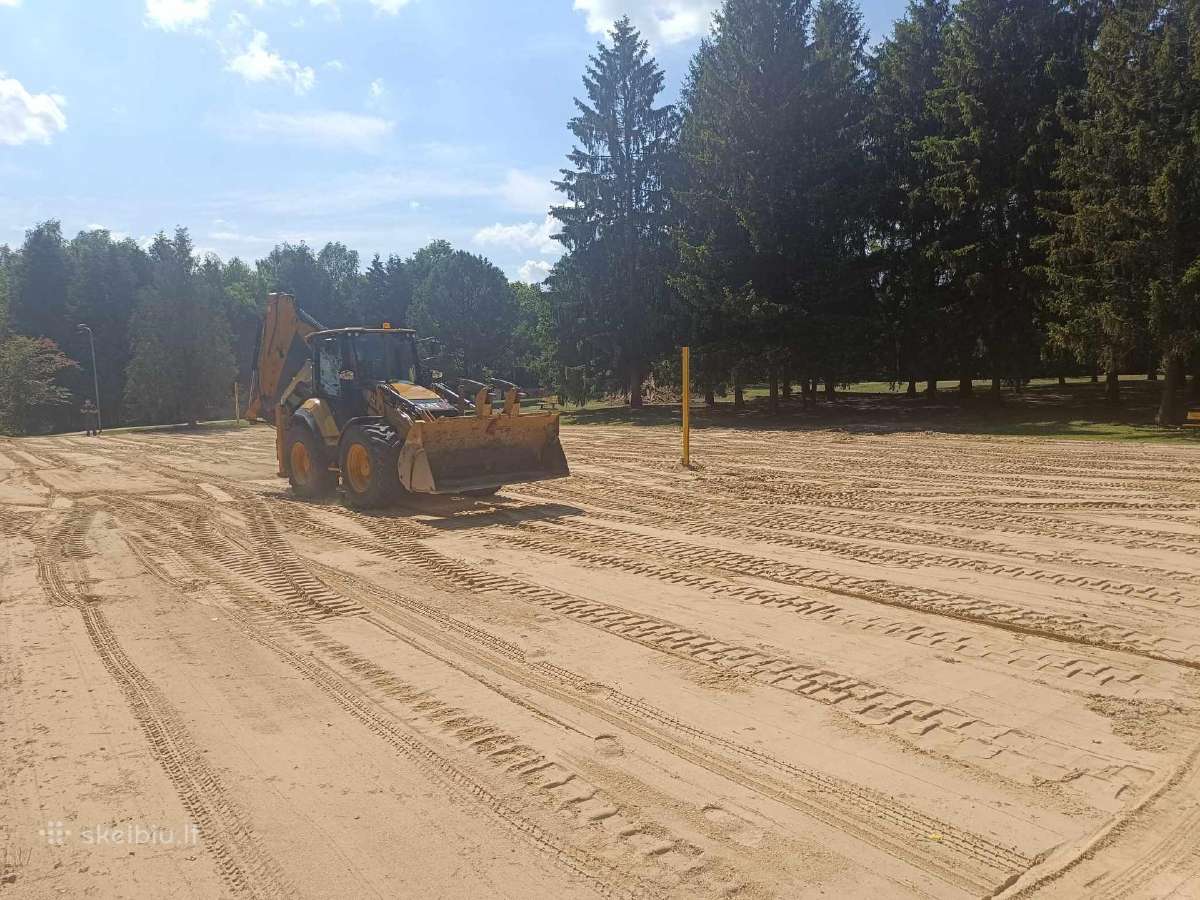 Kelių aikštelių įrengimas pastatų griovimas. - nuotraukos Nr. 11