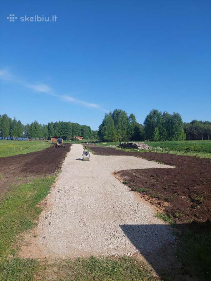 Kelių aikštelių įrengimas pastatų griovimas. - nuotraukos Nr. 30