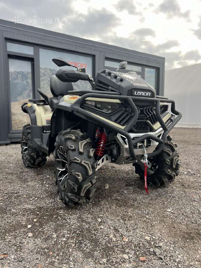 Keturratis Loncin Xwolf 700l Mud Lizingas!