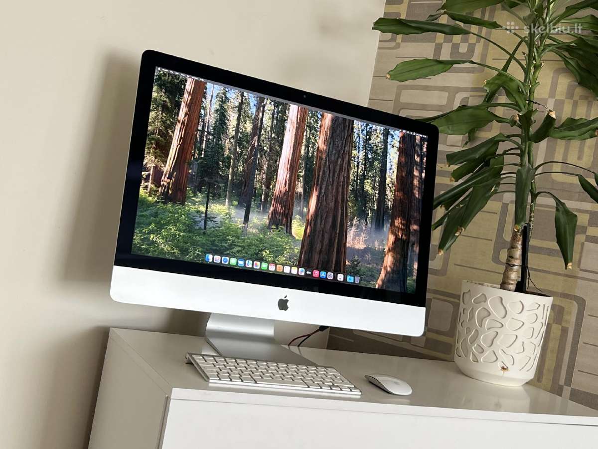 Parduodamas iMac 27 2017 5k Retina, Radeon Pro 570 - Skelbiu.lt