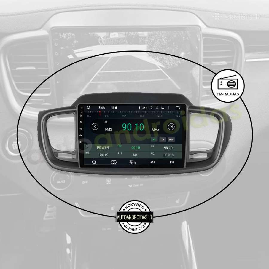 Kia Sorento 2014-17 Android multimedija WiFi/GPS - nuotraukos Nr. 4