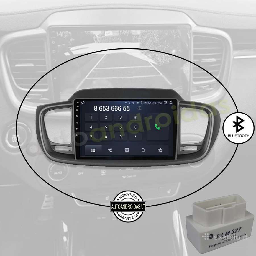 Kia Sorento 2014-17 Android multimedija WiFi/GPS - nuotraukos Nr. 5