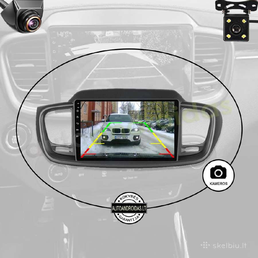 Kia Sorento 2014-17 Android multimedija WiFi/GPS - nuotraukos Nr. 7