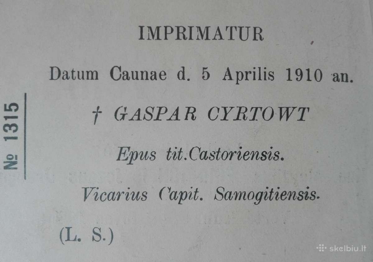 1783. Dvasiškas Maistas Kristaus Sužiedotinei 1905 - nuotraukos Nr. 10