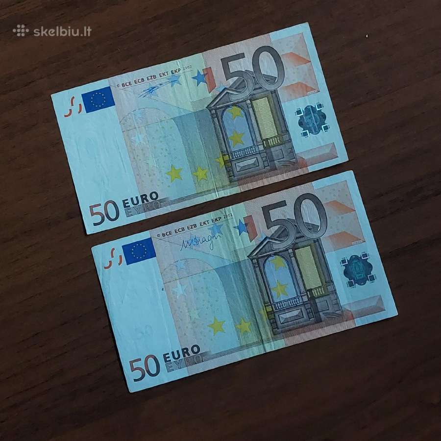 50 Euro 2002 ,S Prefix - Italy ,Italija .