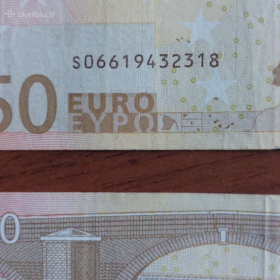 50 Euro 2002 ,S Prefix - Italy ,Italija . - nuotraukos Nr. 10