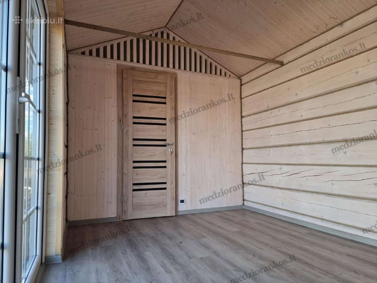 Rąstiniai nameliai 3x6m - nuotraukos Nr. 3