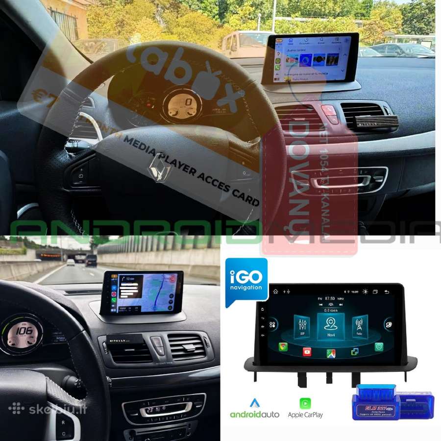 Renault android multimedijos / multimedia - nuotraukos Nr. 3