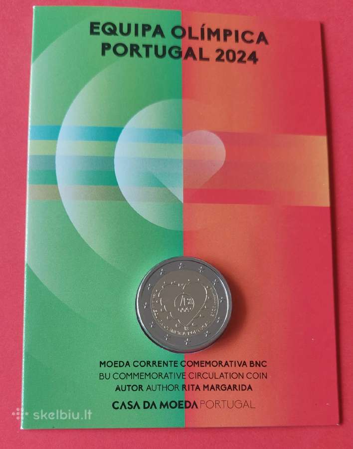 Portugalija 2024m.2€ Olimpinės žaidynės Bu