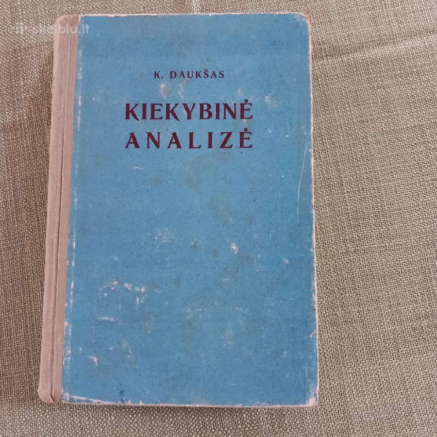 Kiekybinė analizė