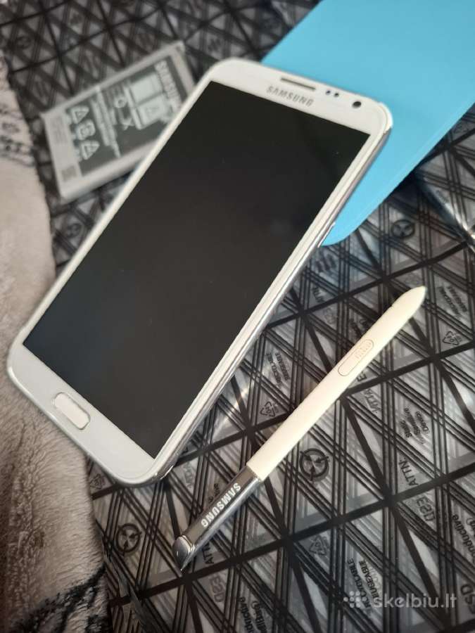 Samsung Galaxy Note 2 Baltas
