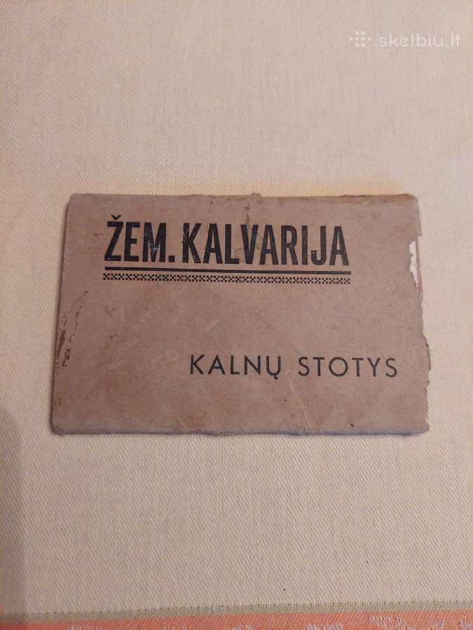 Lietuvos Prieškario Atvirukai 1939 m. Spaudos