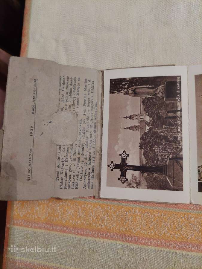 Lietuvos Prieškario Atvirukai 1939 m. Spaudos - nuotraukos Nr. 10