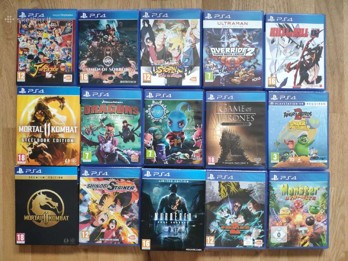 Playstation 4 -5 zaidimai, nauji, naudoti. - nuotraukos Nr. 11