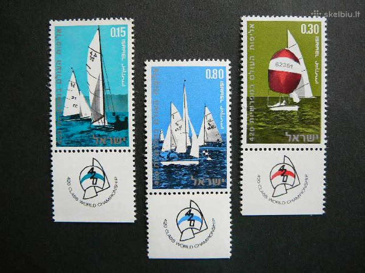 Burlaiviai Laivai Izraelis 1970 Mnh lzr797