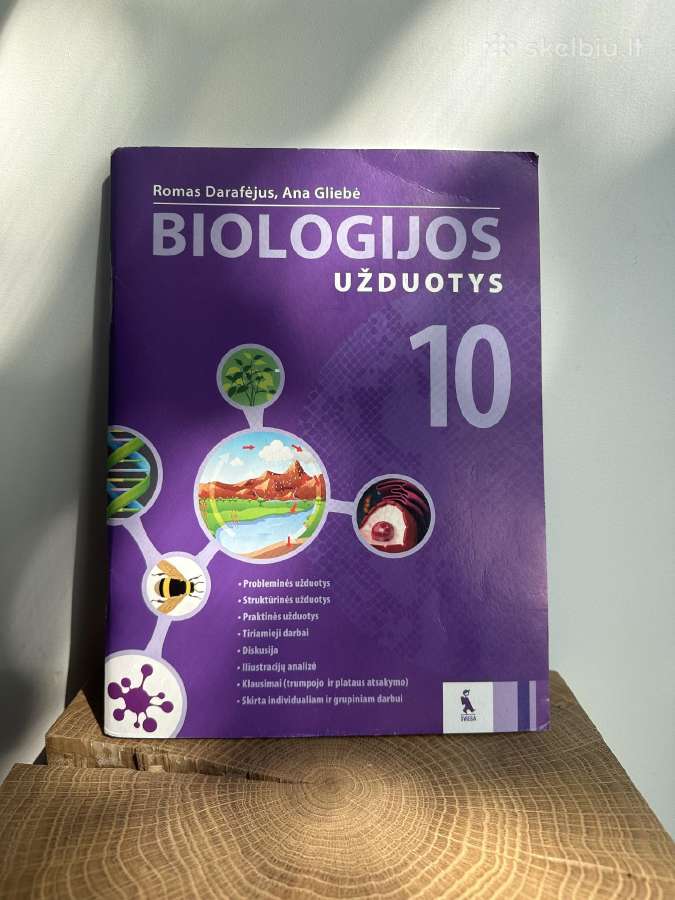 Biologijos užduotys 10 klasei