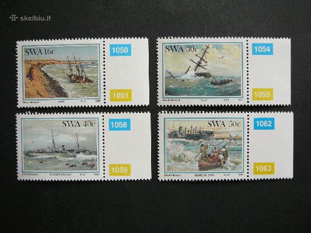 Burlaiviai Laivai Swa 1987 Mnh sw542