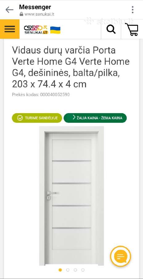 Naujos durys (varčia) - nuotraukos Nr. 3
