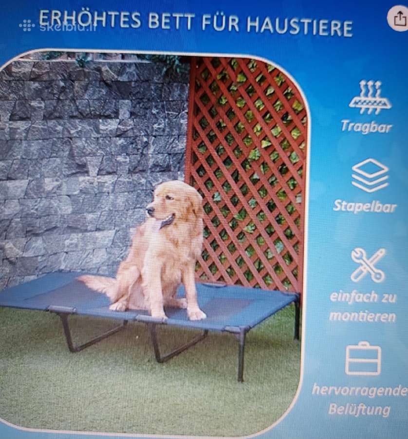 Ortopediniai gultai šunims ir kiti guoliai - nuotraukos Nr. 14