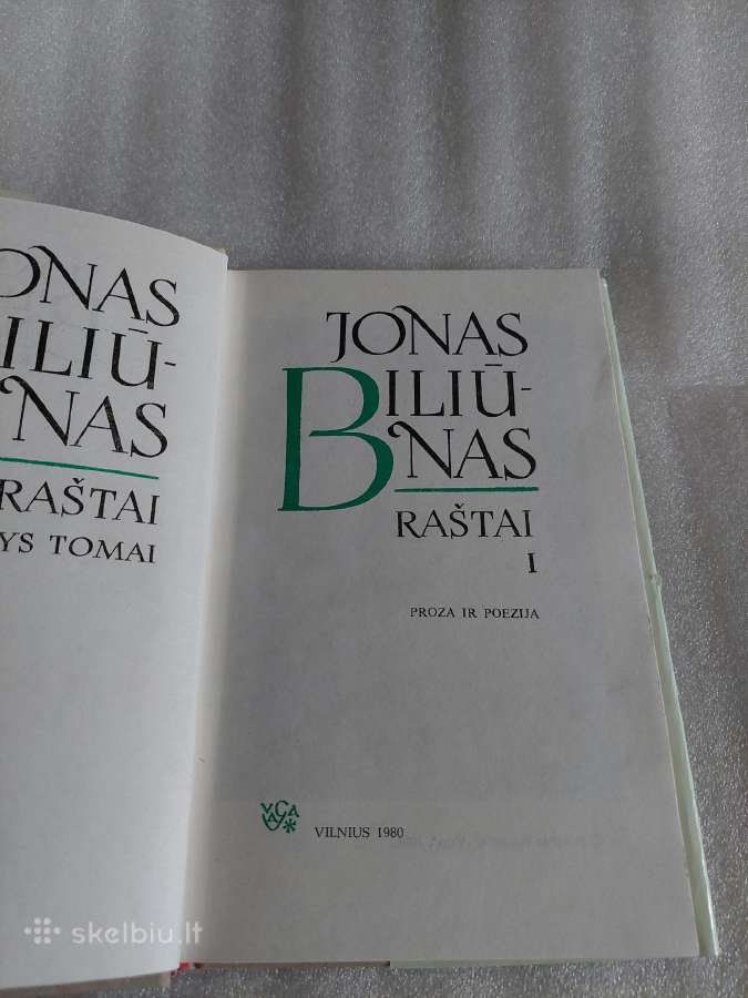 Jonas Biliūnas. Raštai - nuotraukos Nr. 2