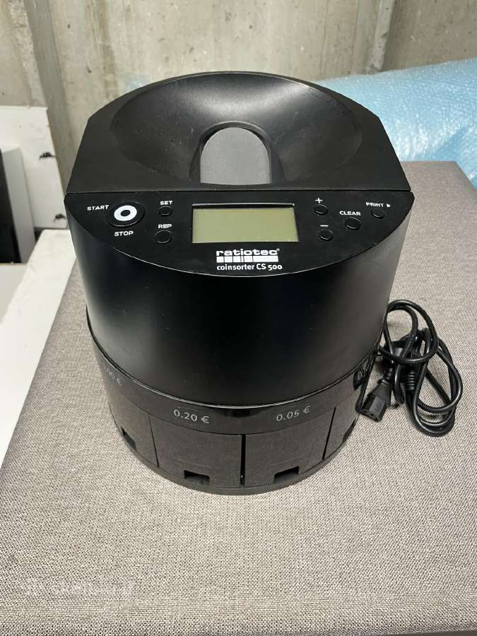 Monetų skaitiklis Ratiotec Cs 500