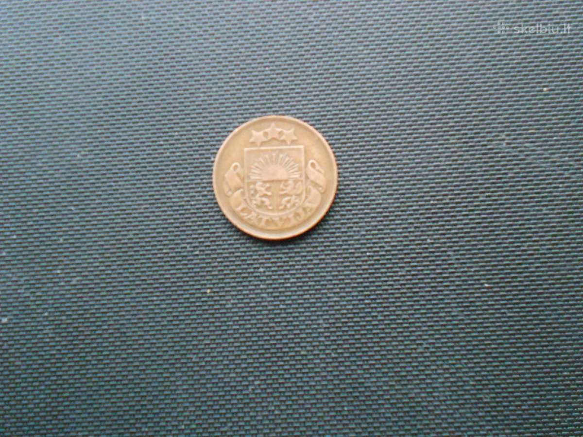 5 Latvijos santimai 1922m - nuotraukos Nr. 2