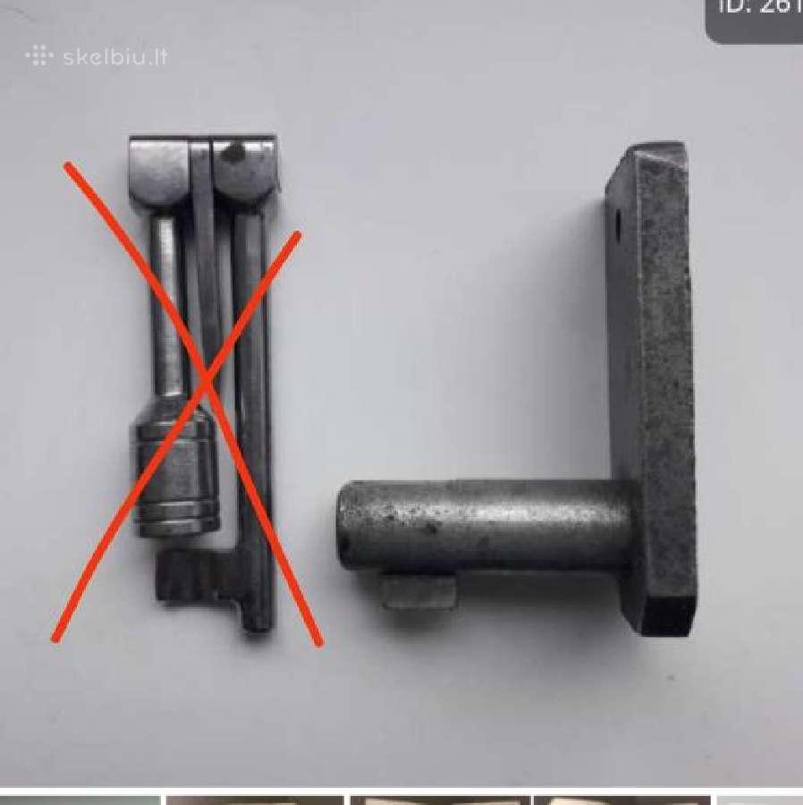 Soviet. traukinio palydovo spec. raktas ir knygelė