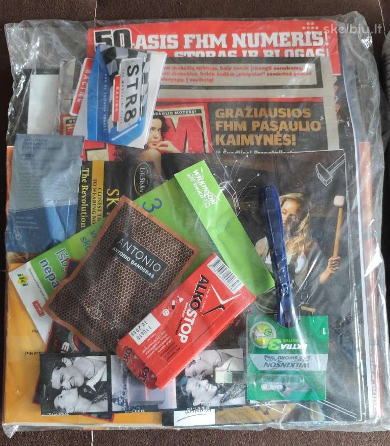 Fhm žurnalai visi numeriai ir priedai